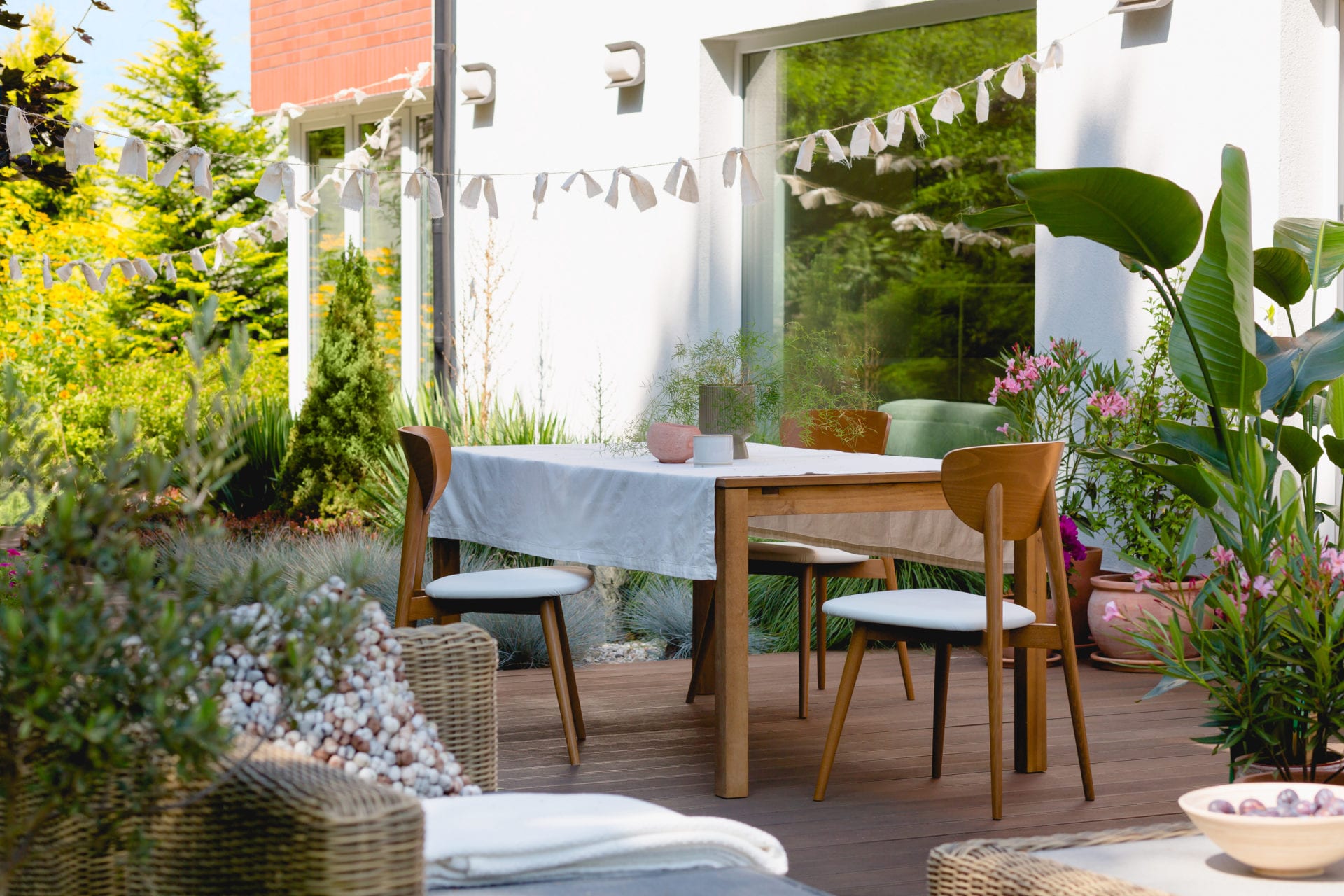 Ideen für Ihre Gartenterrasse, groß oder klein!